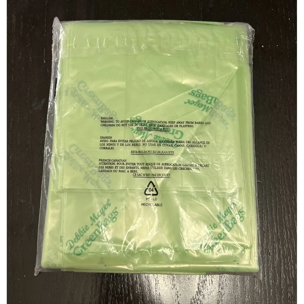 Green Bags 20Pack (8M, 8L, 4XL) Keeps Fruits Vegetables and Cut Flowers Reusable